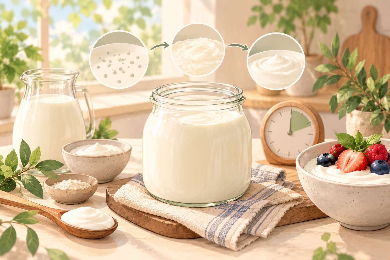 The Science of a Good Set — original Yogurt Atelier article illustration
