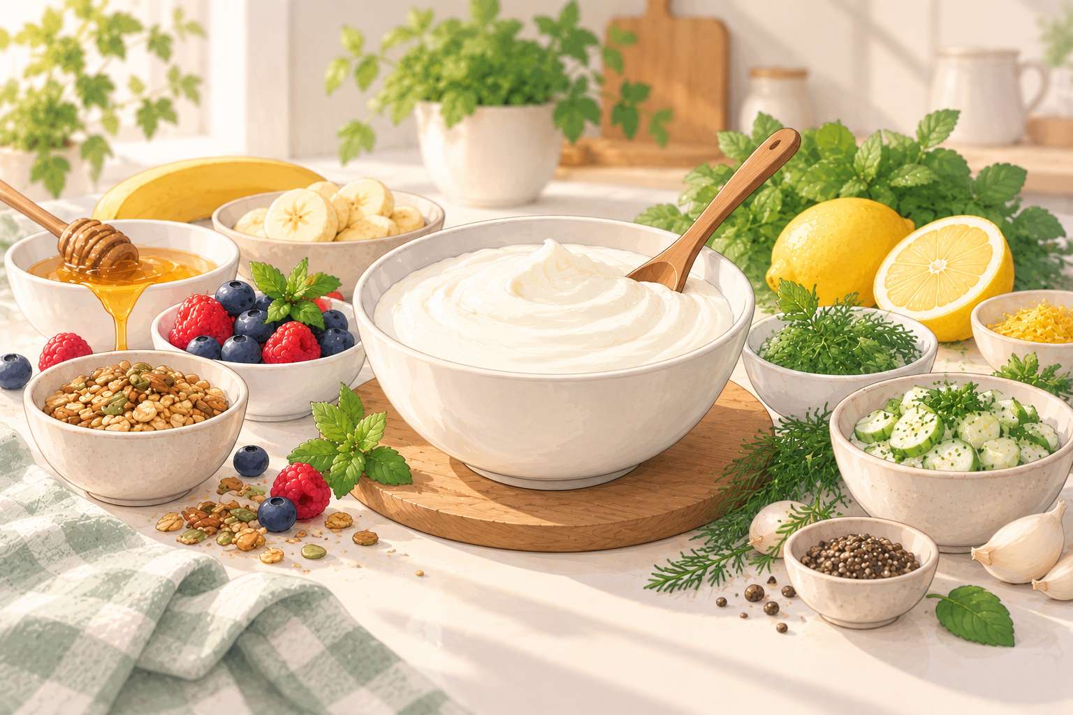 Mild or Tangy? Controlling Flavor — original Yogurt Atelier article illustration