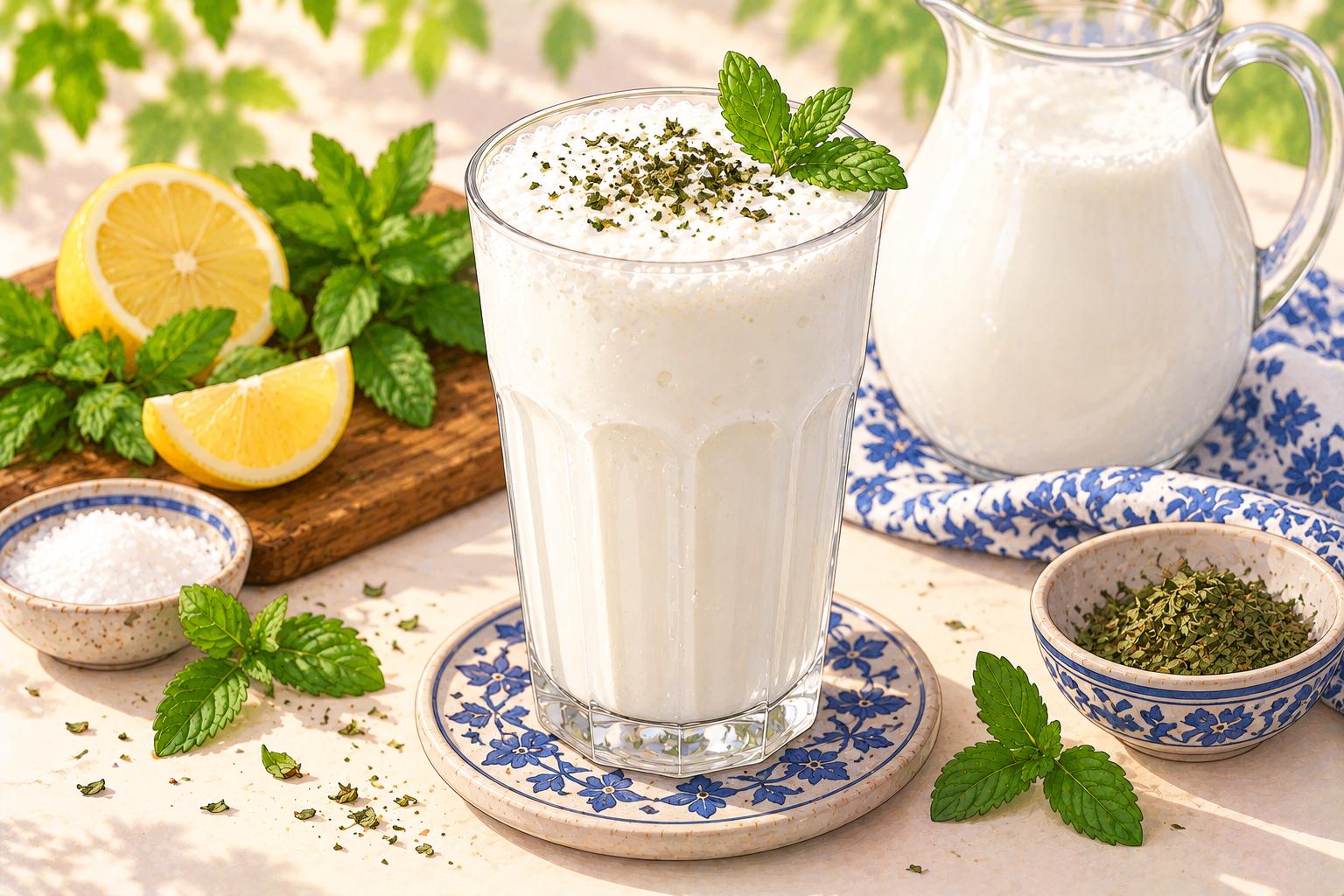 Ayran — original Yogurt Atelier recipe illustration